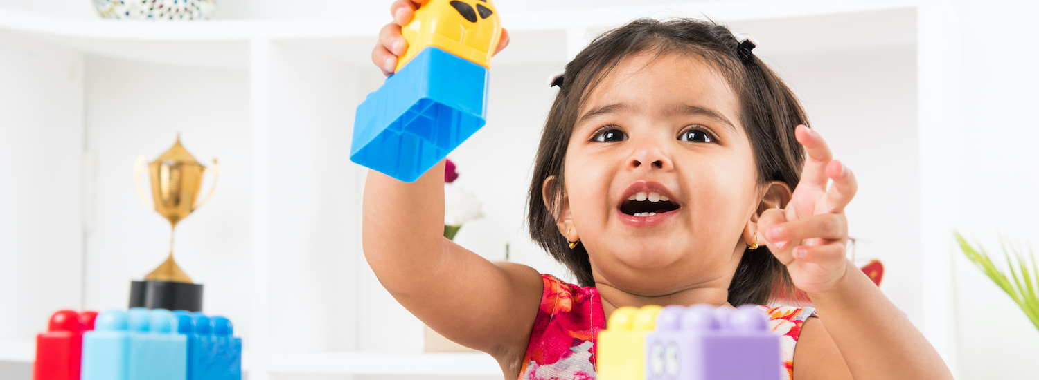 Child Playing with toys