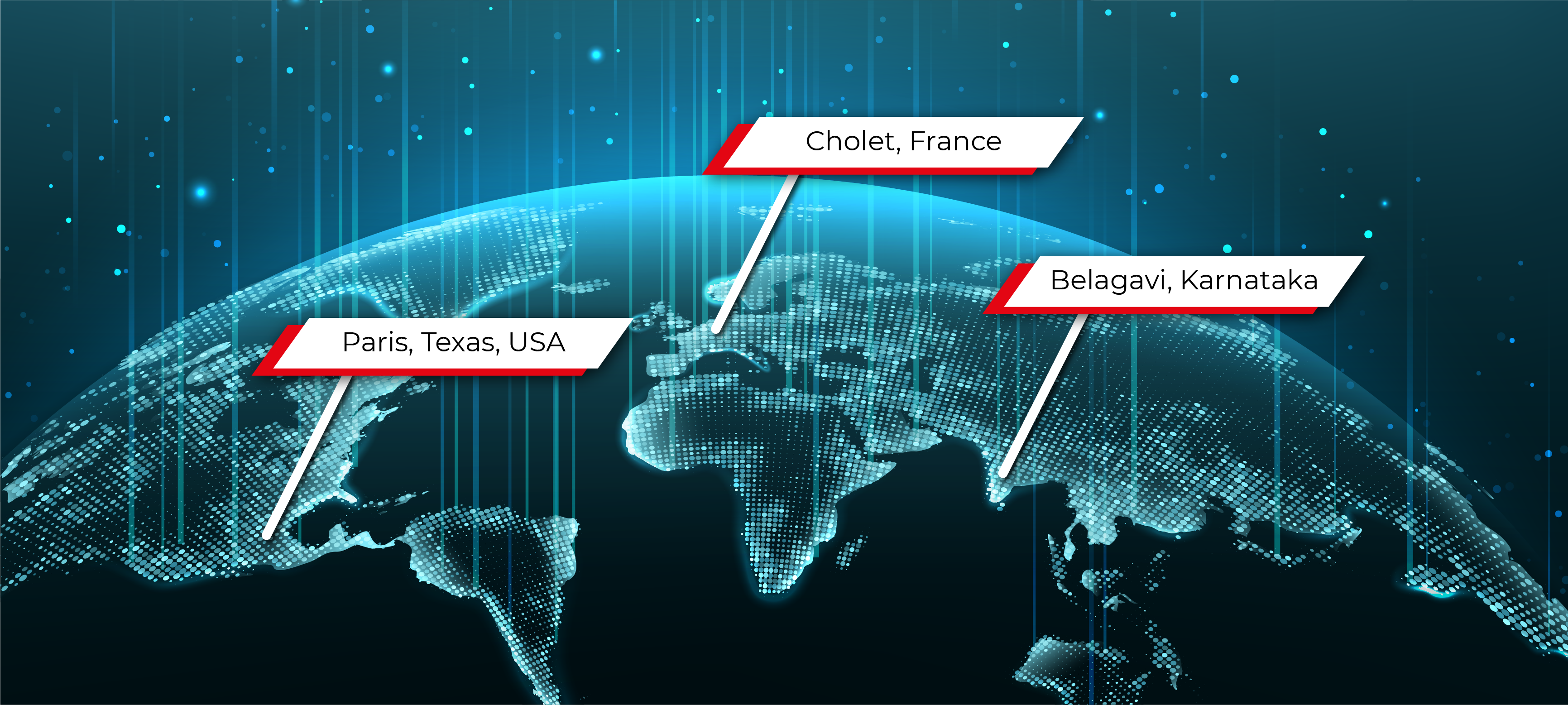 Aequs Global Footprint Map